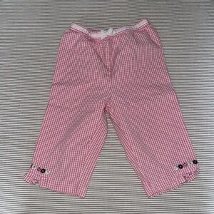 Vintage Gymboree gingham toddler pants